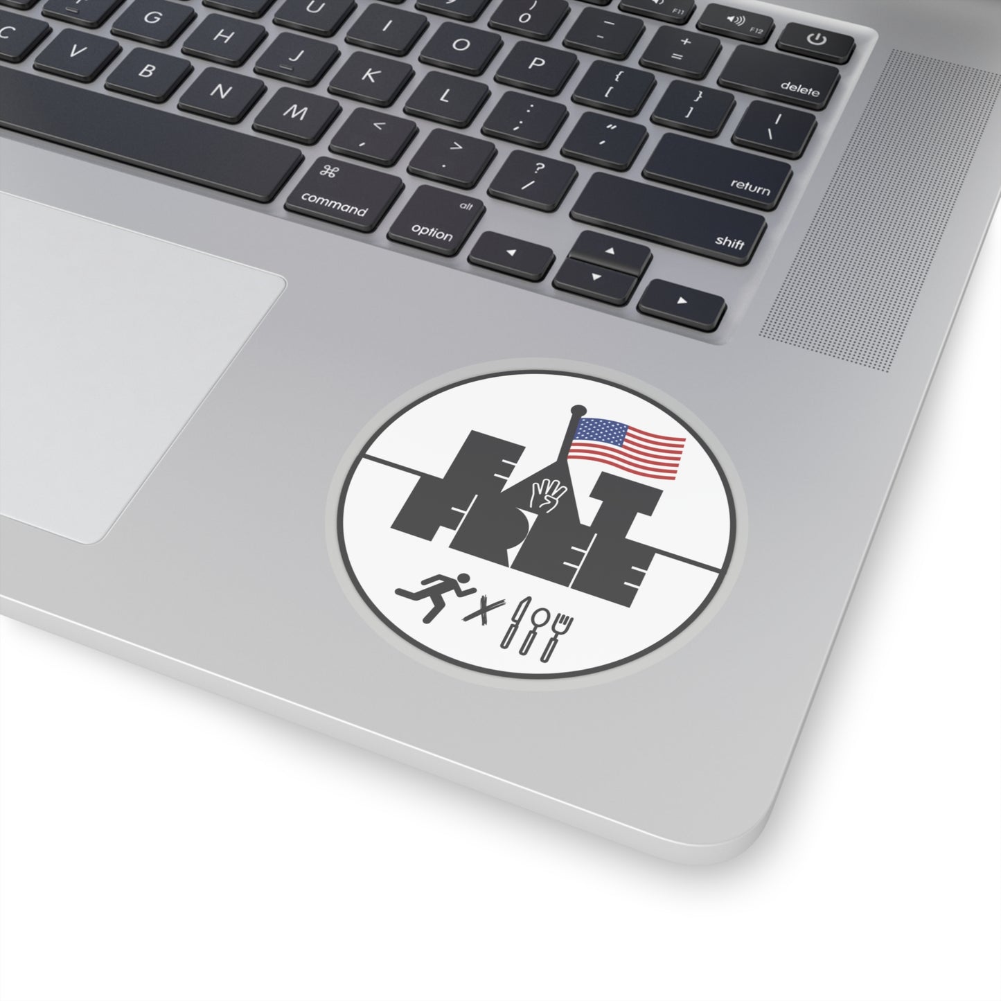 EAT4FREE Sticker - July 4th