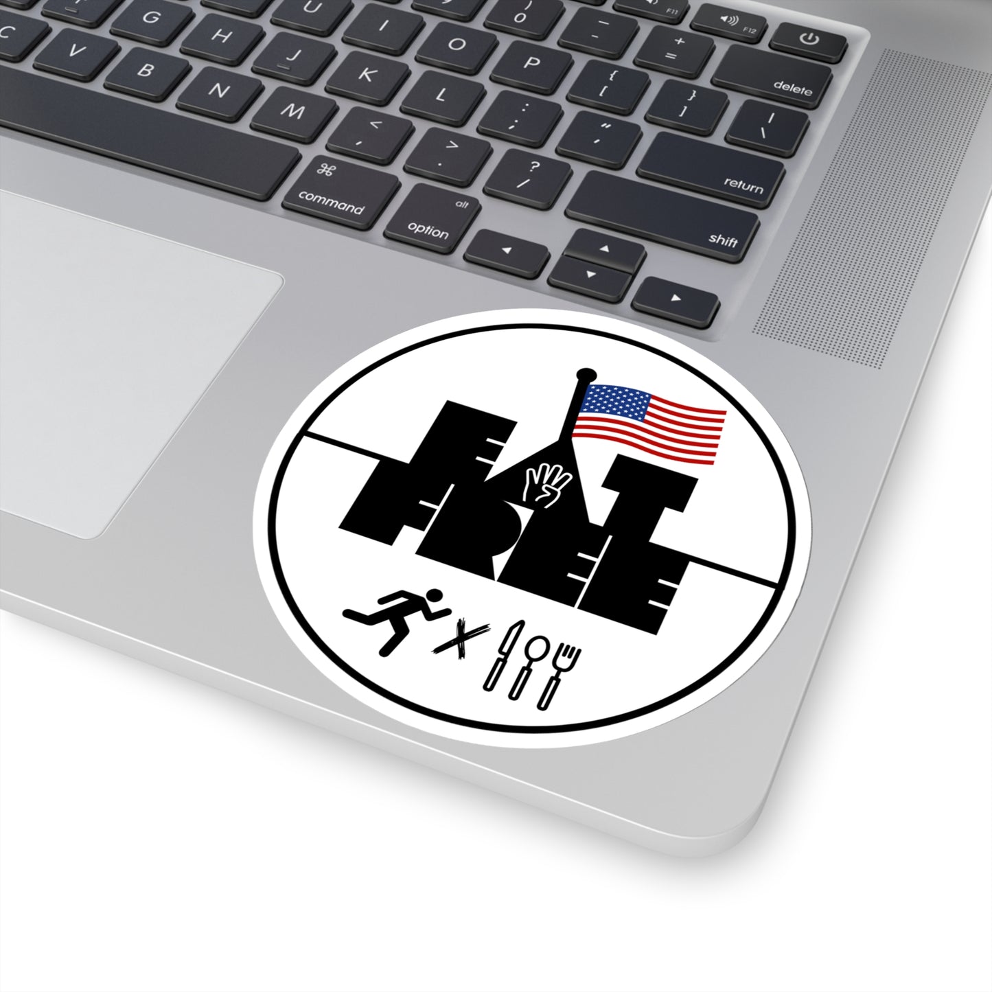 EAT4FREE Sticker - July 4th